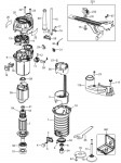 DeWalt D26200 Palm Router TYPE 2 Spare Parts